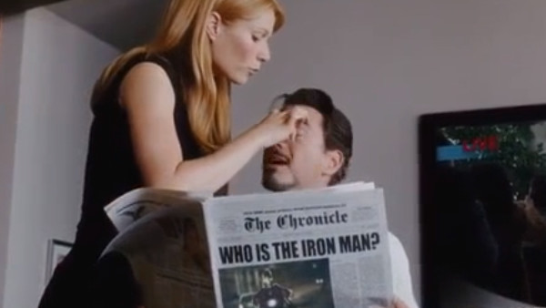 Iron Man Tony Stark Pepper Potts