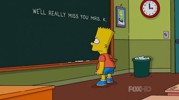 The Simpsons Mrs K