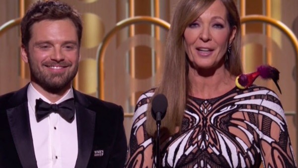 Golden Globes 2018 Allison Janney Sebastian Stan