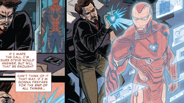 Avengers: Infinity War Comic Tony Stark Iron Man Suit