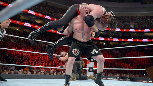 WWE Royal Rumble 2018 Brock Lesnar Kane