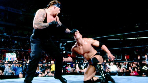 The Undertaker The Rock