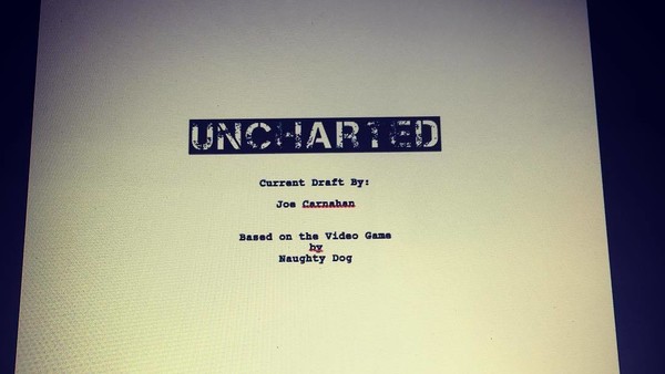 Uncharted Movie script Joe Carnahan