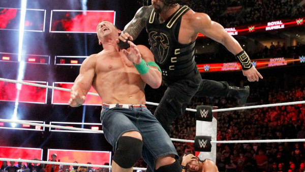 John Cena Roman Reigns Shinsuke Nakamura