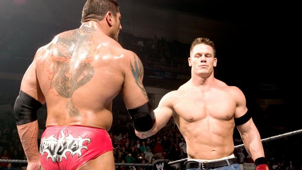 john cena batista royal rumble 2005