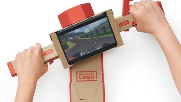 Nintendo Labo bike