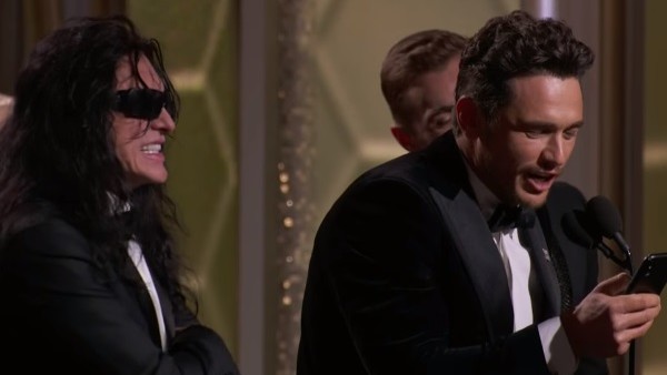 Golden Globes 2018 Tommy Wiseau James Franco Dave Franco