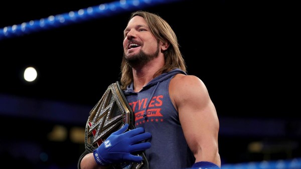 AJ Styles WWE Champion