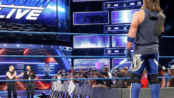 AJ Styles Kevin Owens Sami Zayn