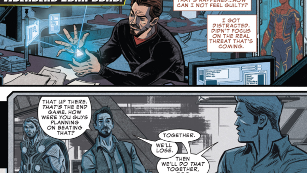 Avengers: Infinity War Comic Tony Stark