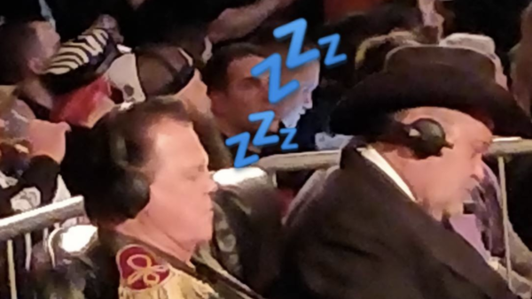 Jerry Lawler Jim Ross Sleeping