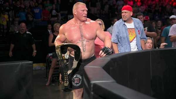 Brock Lesnar Annoyed Fan