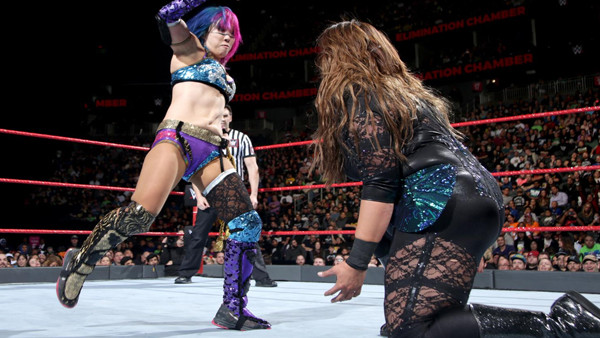 WWE Elimination Chamber 2018 Asuka Nia Jax