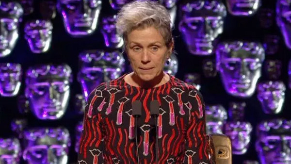 BAFTAs 2018 Frances McDormand