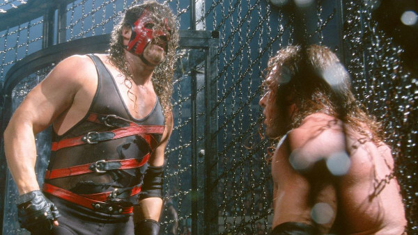 Kane Triple H Elimination Chamber 2002