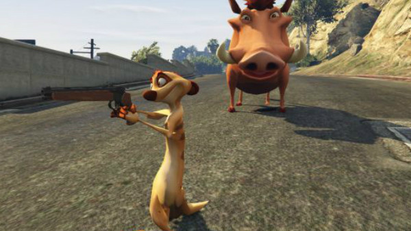 GTA 5 Online Lion King