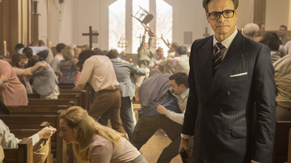 Kingsman Church Scene Colin Firth