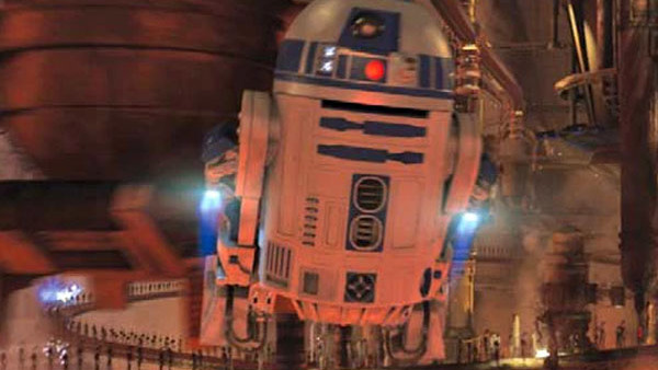 Star Wars R2D2 Flying