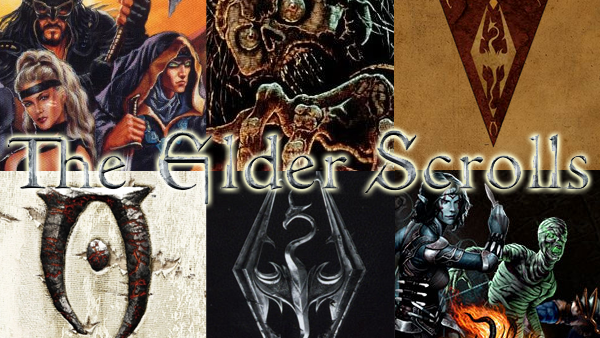 how many years apart are all of the elder scrolls games