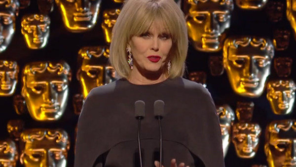 BAFTAs 2018 Joanna Lumley