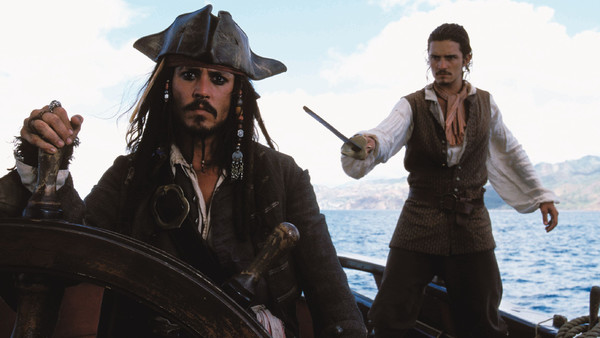 Pirates Of The Caribbean: The Curse Of The Black Pearl jack sparrow will turner