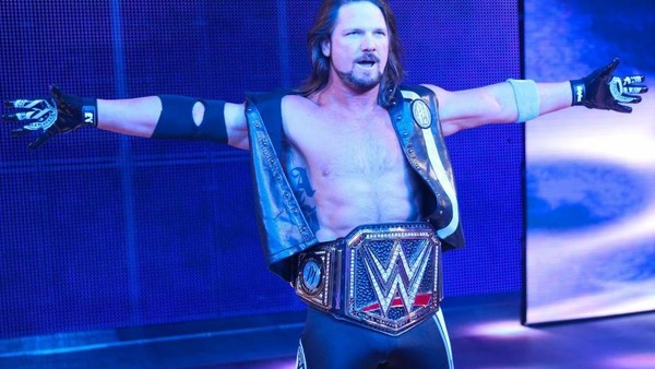 AJ Styles WWE Champion