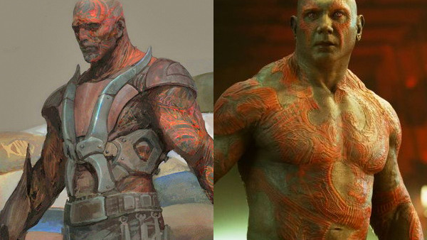 Drax Concept Art