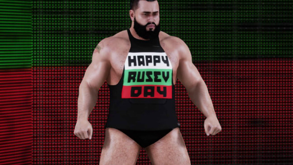 Rusev WWE 2K18