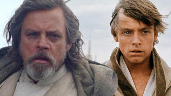 luke skywalker actor face change