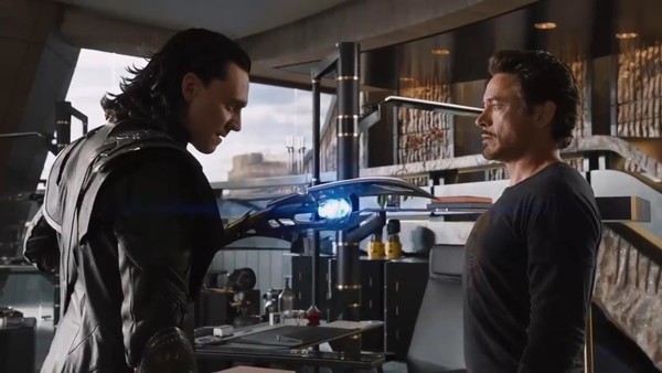 The Avengers Loki Tony Stark