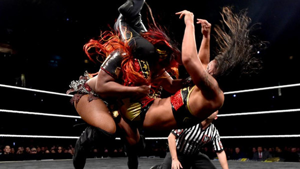 NXT TakeOver New Orleans Shayna Baszler Ember Moon