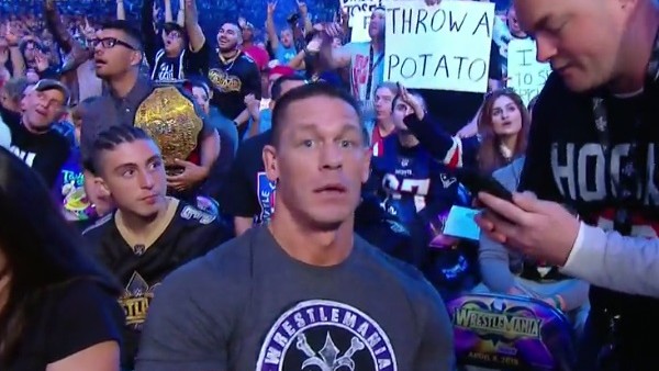 WrestleMania 34 John Cena Potato