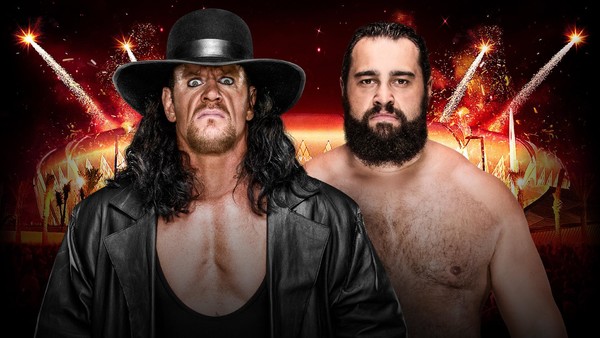 The Undertaker Rusev