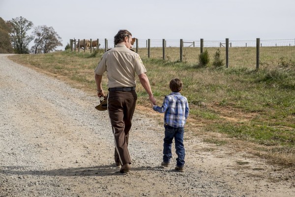 The Walking Dead Rick Carl