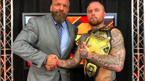 Aleister Black Triple H