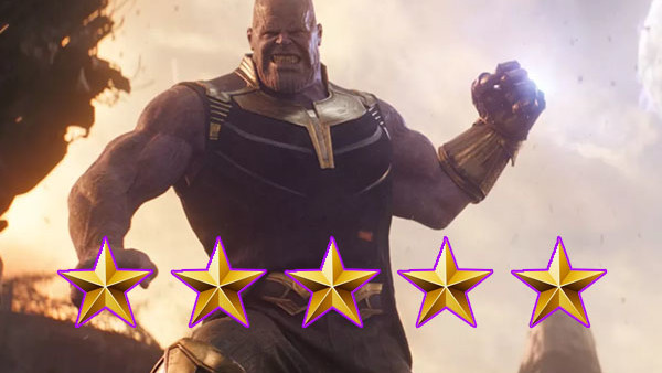 Thanos Infinity War Five Stars