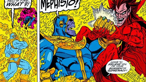 Infinity Gauntlet Thanos Mephisto