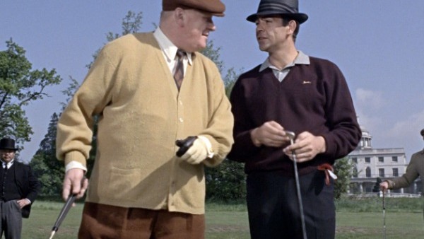 Goldfinger Sean Connery Golf