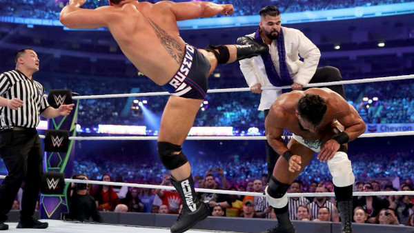 Jinder Mahal Sunil Singh Rusev