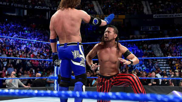 AJ Styles Shinsuke Nakamura