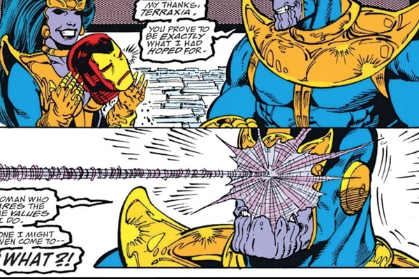 Thanos Web In Eye