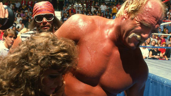 Randy Savage Hulk Hogan Miss Elizabeth Mega Powers