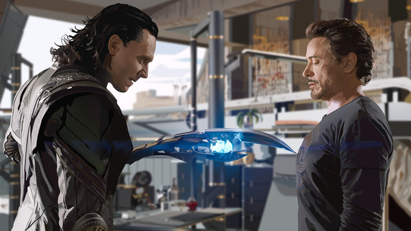 Loki V Tony The Avengers