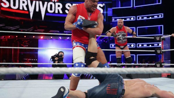 Kurt Angle John Cena Triple H