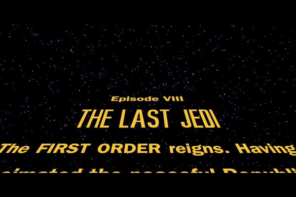 The Last Jedi Opening Crawl