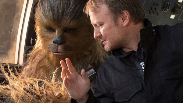 Star Wars Last Jedi Director Rian Johnson Chewbacca