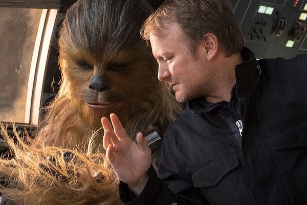 Star Wars Last Jedi Director Rian Johnson Chewbacca