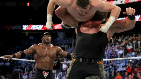 Bobby Lashley Braun Strowman Sami Zayn