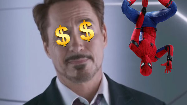 Robert Downey Jr Spider Man Homecoming