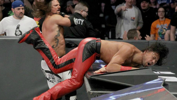 AJ Styles Shinsuke Nakamura